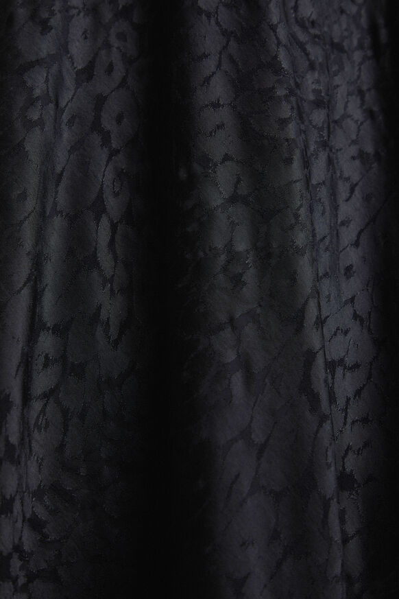 Textured motif midi skirt | Desigual
