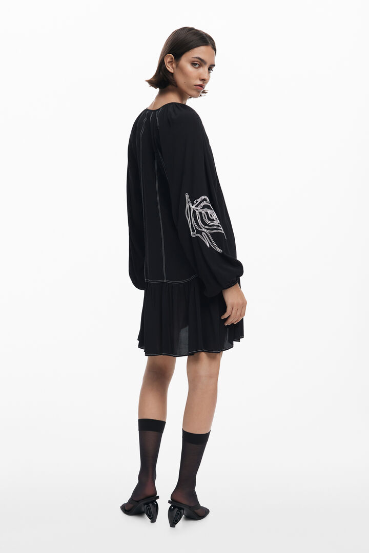 Boho-jurk met borduursels | Desigual