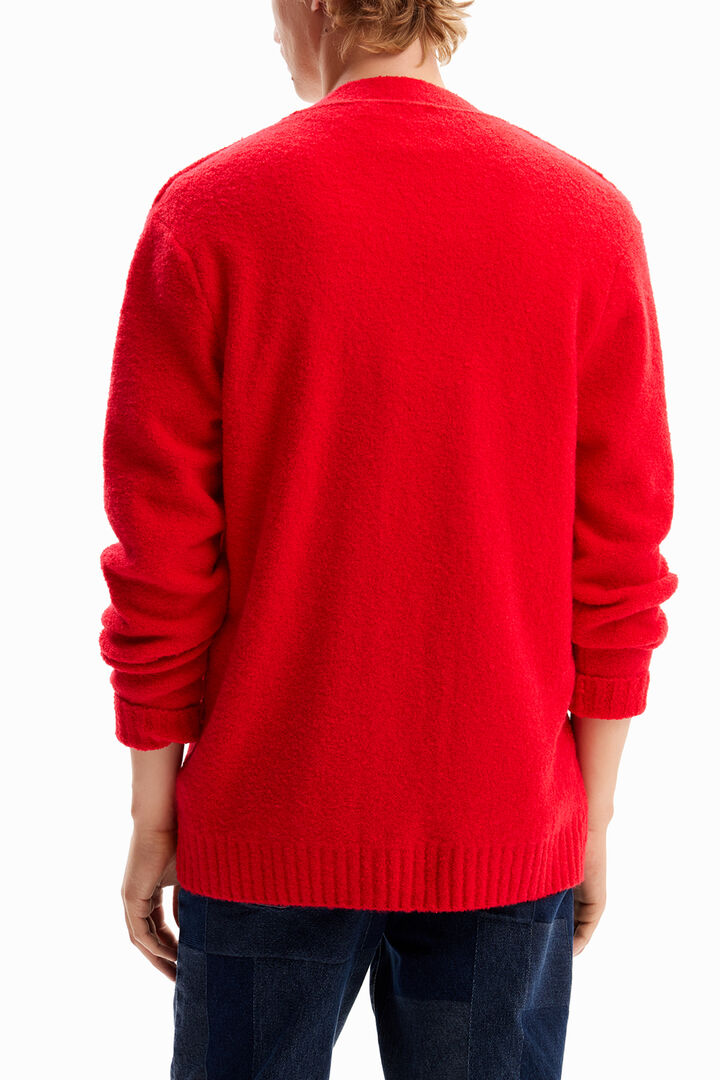 Cardigan uni texturé | Desigual