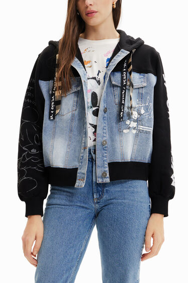 Dessuadora trucker Mickey Mouse | Desigual