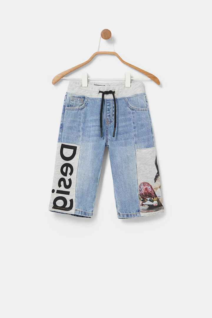 Kurze Hose Sweatstoff Jeans | Desigual