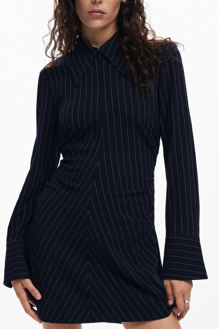 Striped slim dress | Desigual