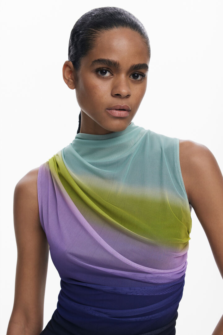 Gradient tulle T-shirt | Desigual