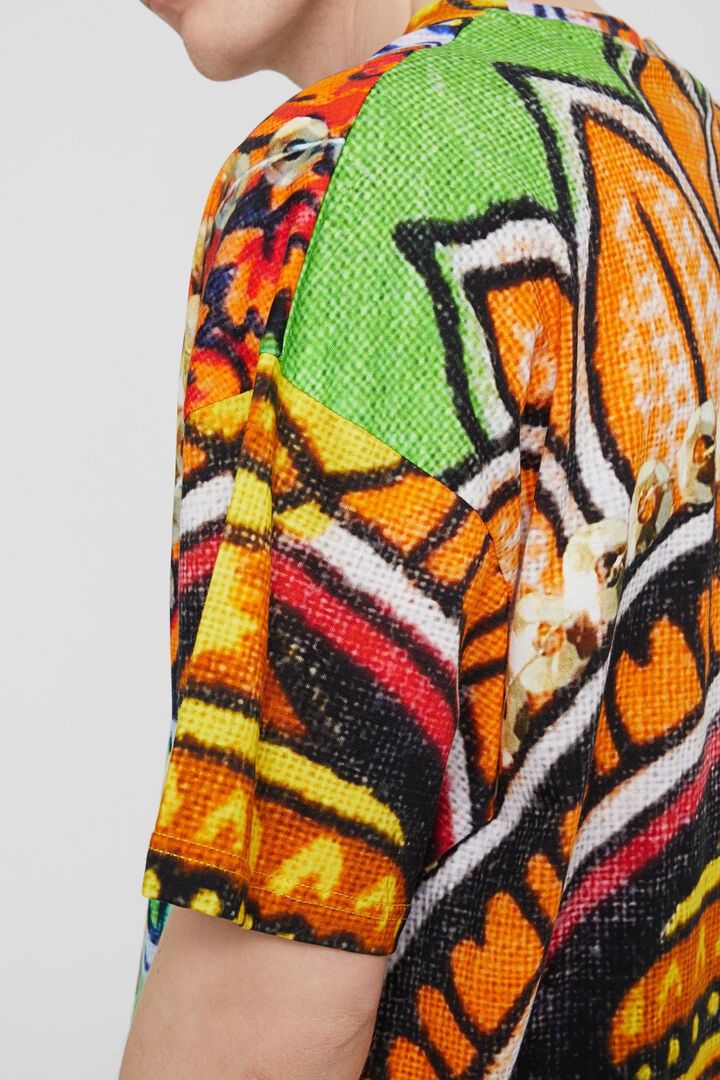 Unisex-T-Shirt mit Hindu-Motiven | Desigual
