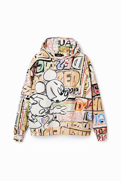 Disney's Mickey Mouse illustration sweatshirt