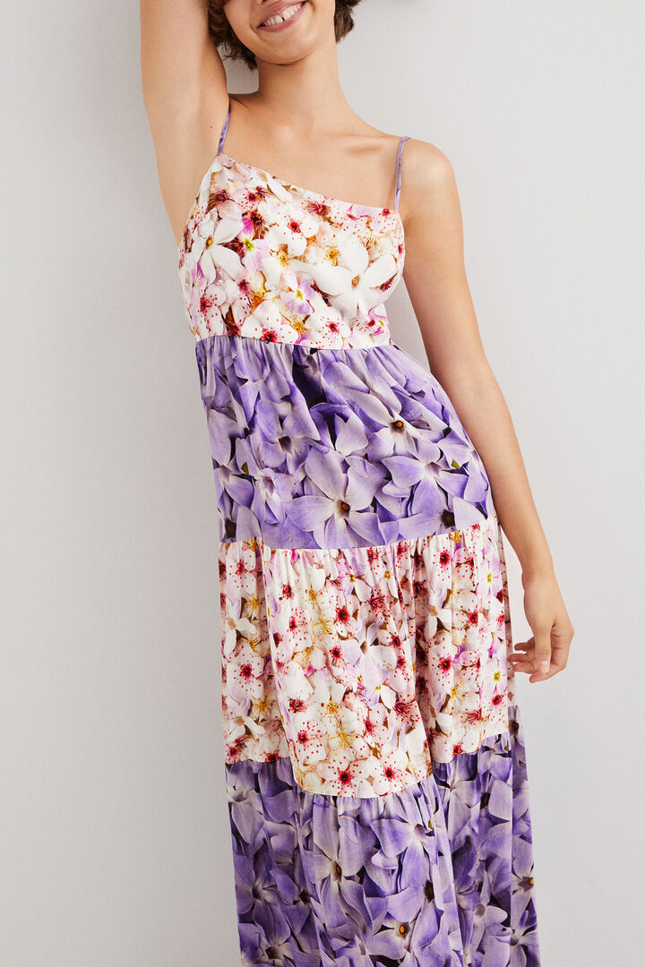 Virágos maxi ruha | Desigual