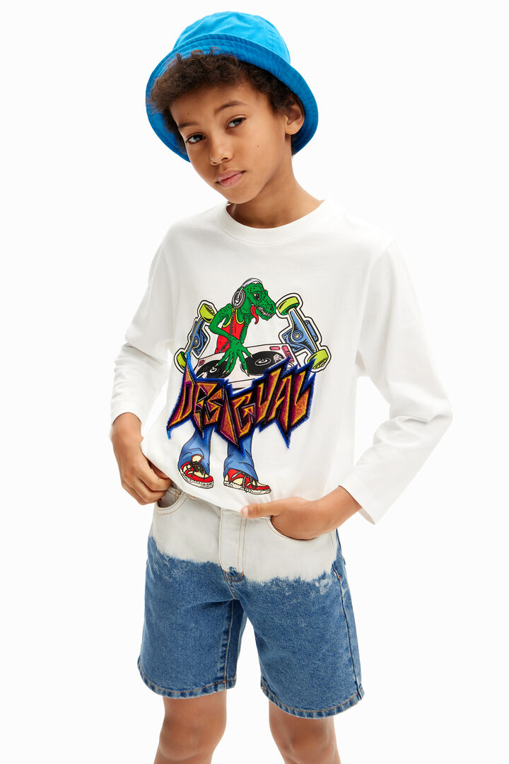 Dinosaur print T-shirt