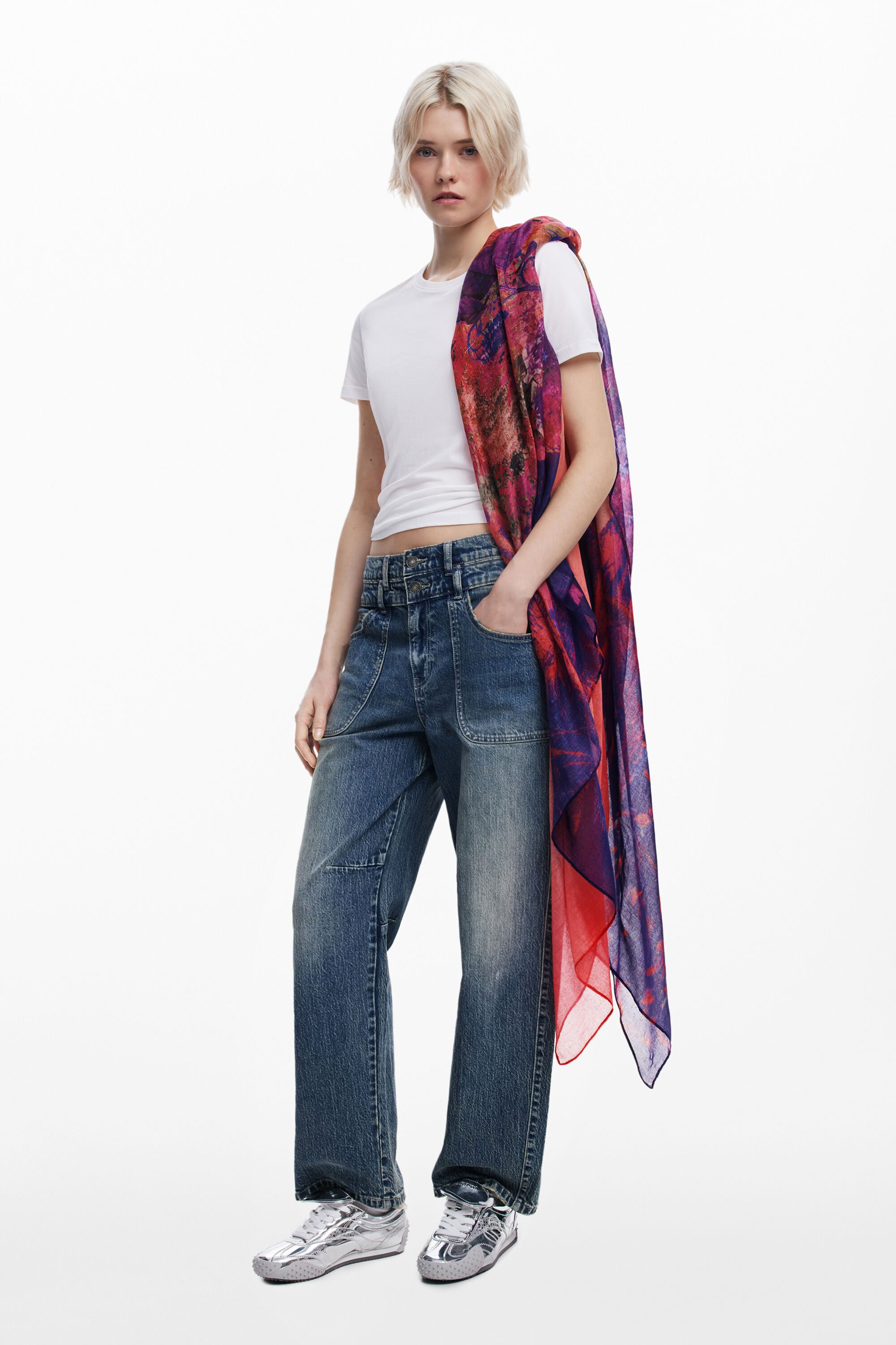 Desigual Foulard disegnato da Mr. Christian Lacroix