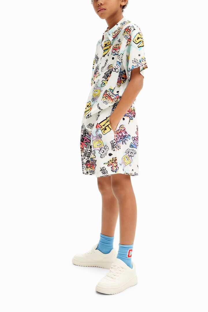 SpongeBob resort shirt | Desigual