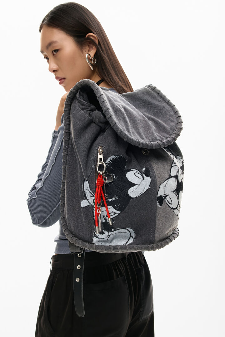 Medium denim backpack Mickey Mouse&trade; | Desigual