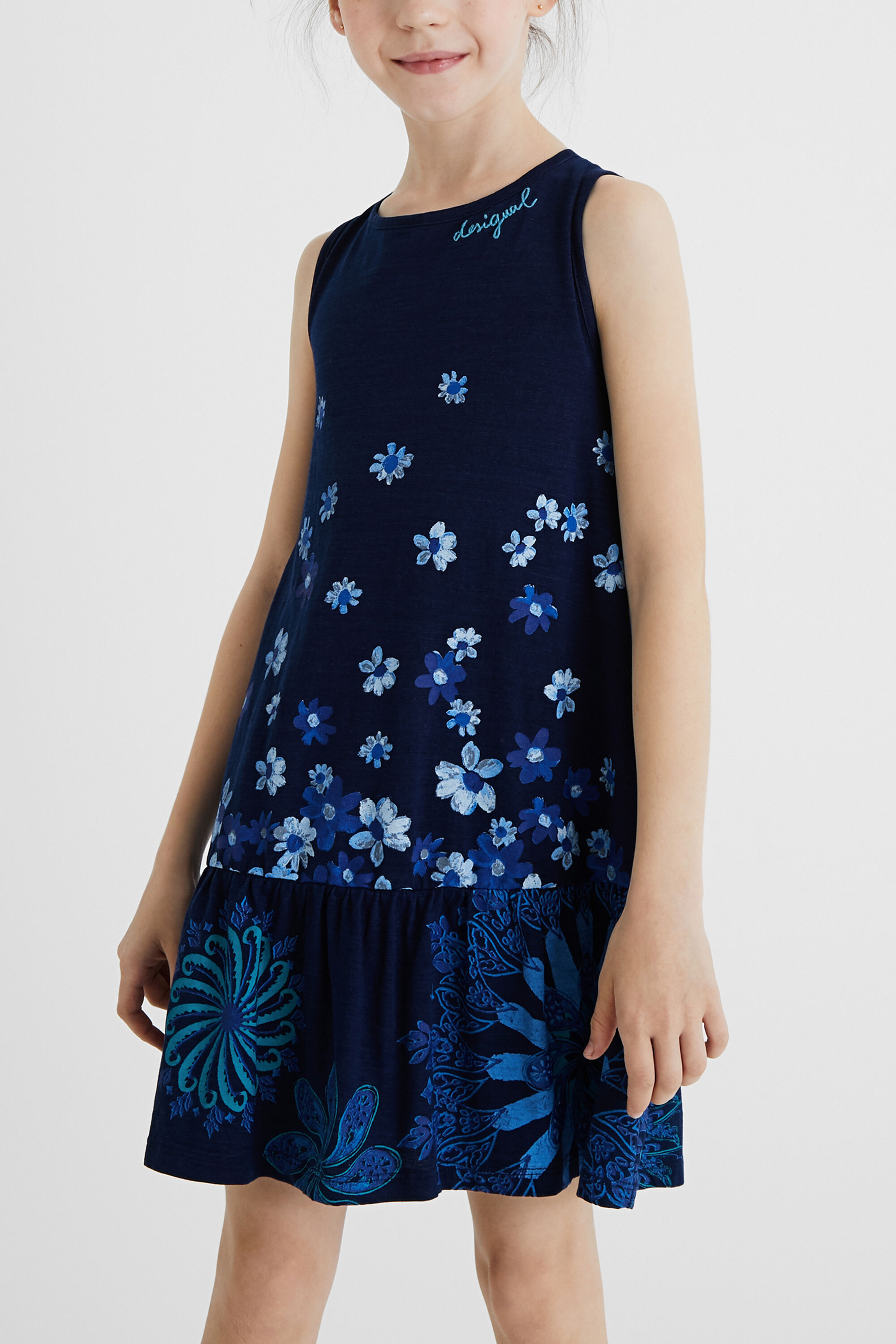 Vestido shop algodon tirantes