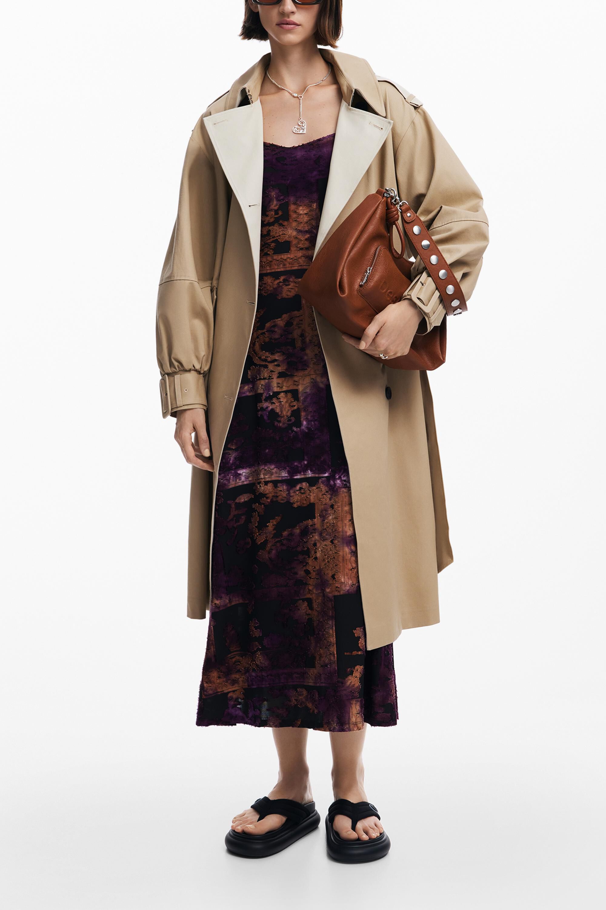 コンビネーション・トレンチコート 女性用 I Desigual.com