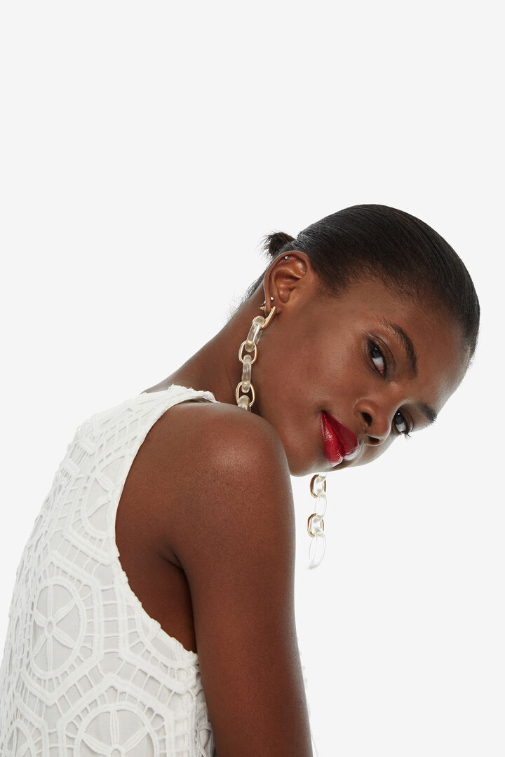 Lace Layer Dress Yo no soy la novia Designed by M. Christian Lacroix | Desigual