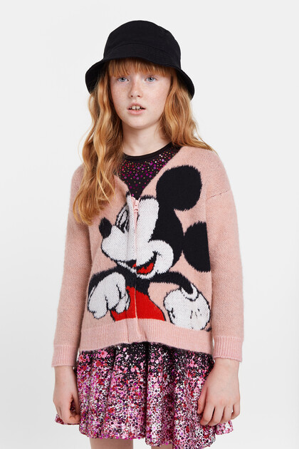 Chaqueta tricot Mickey Mouse
