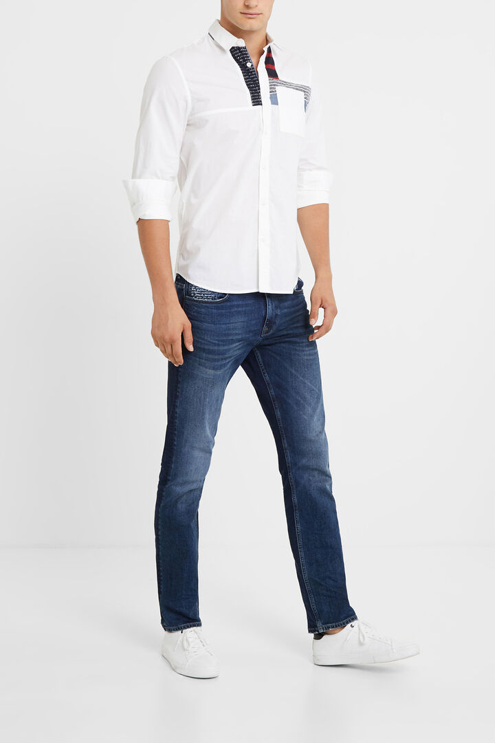 100% cotton shirt patches | Desigual