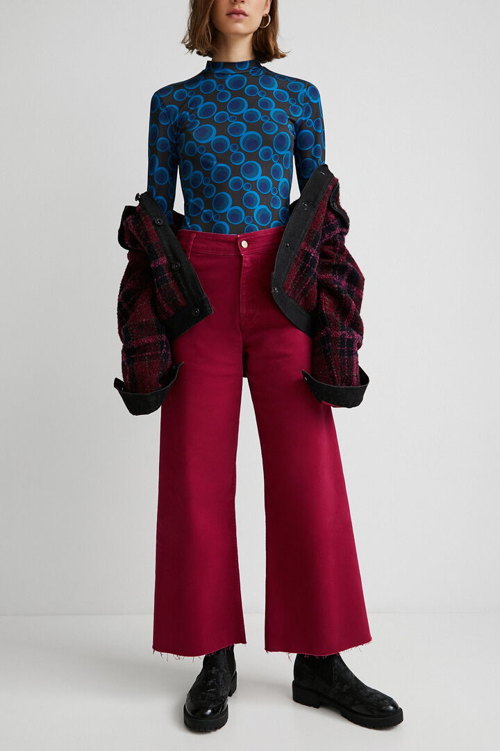 Slim fit body met col | Desigual