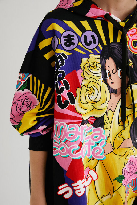 Oversize Japanese sweatshirt | Desigual