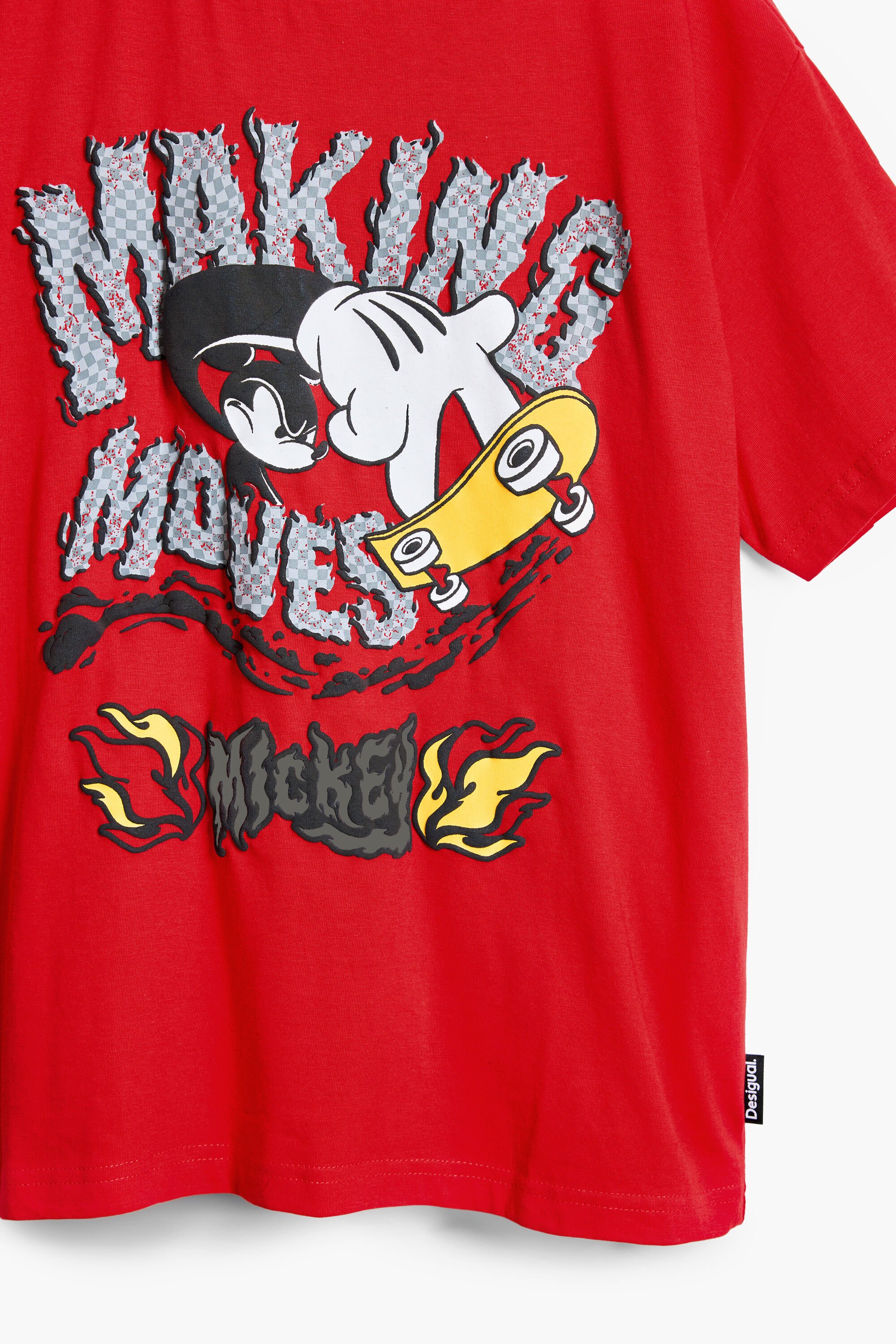 Mickey Mouse™ skate T-shirt for boys I Desigual.com
