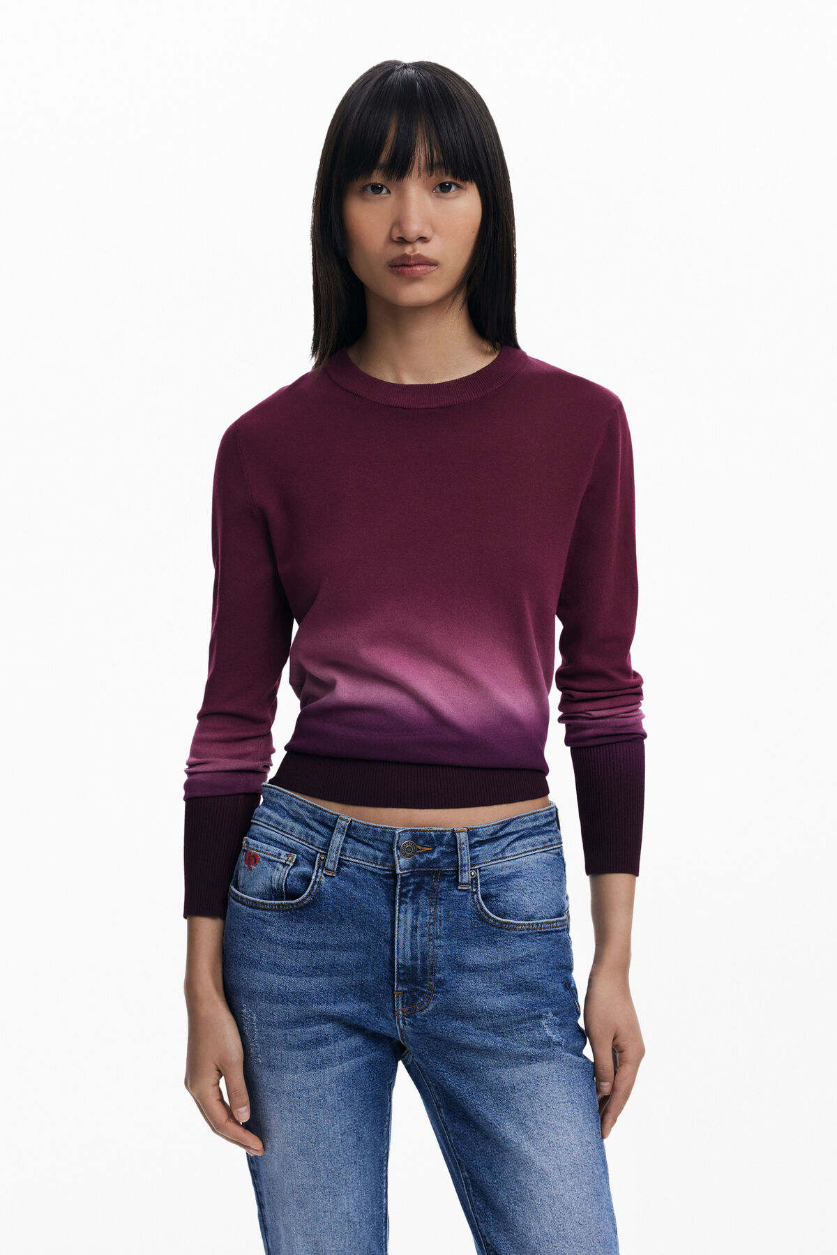 Maglione Invernale Desigual Per Donna - Felpa Spessa A Maglia, Calda E Di Tendenza