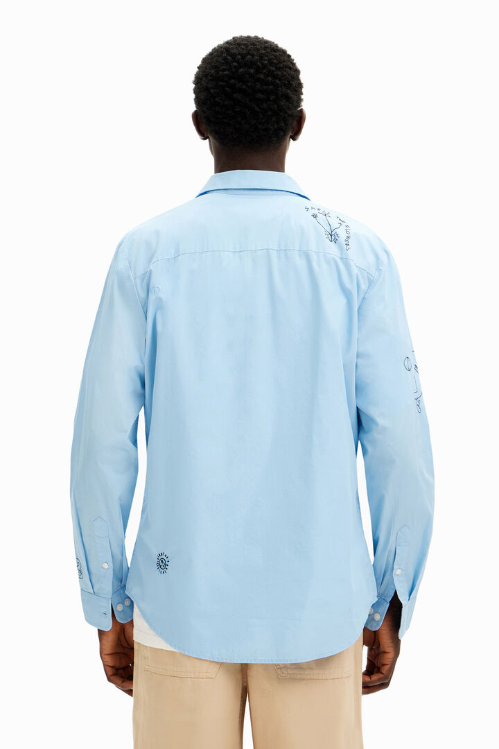 Embroidered details shirt | Desigual
