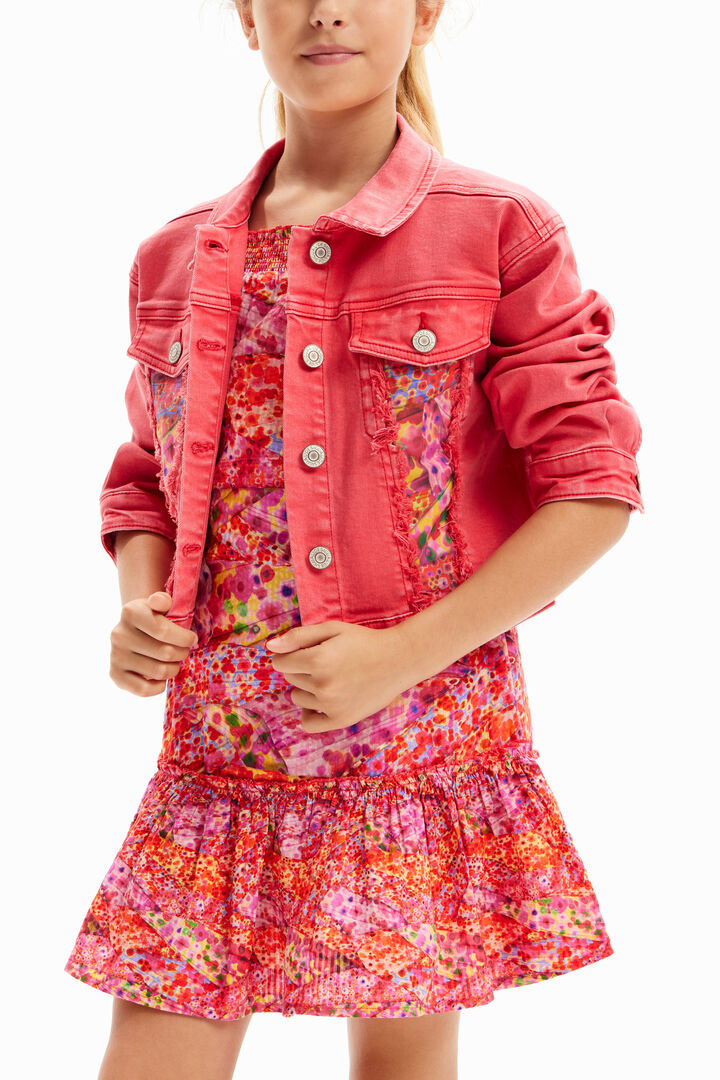 Chaqueta vaquera trucker patch | Desigual