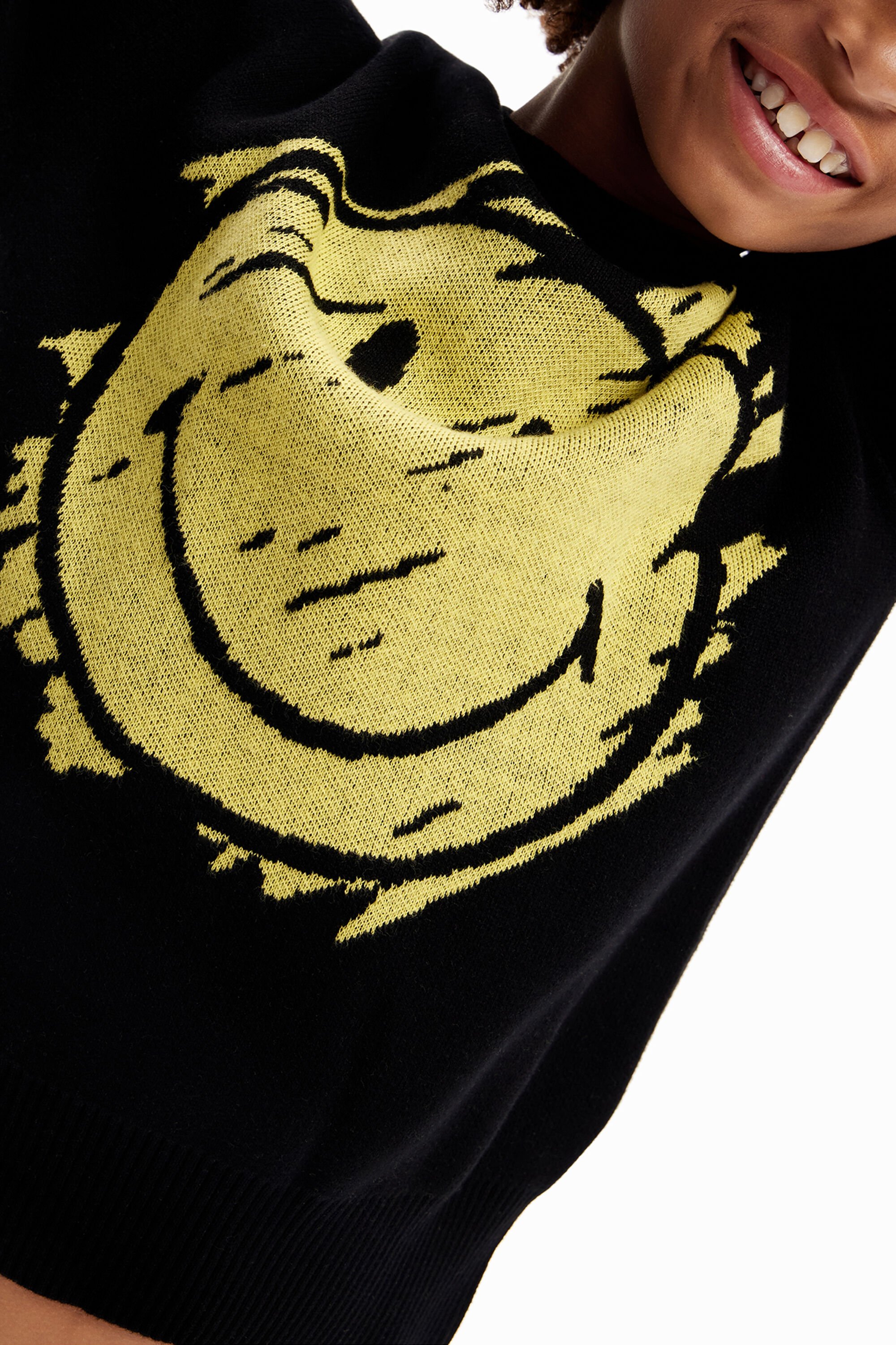 Trui clearance met smiley