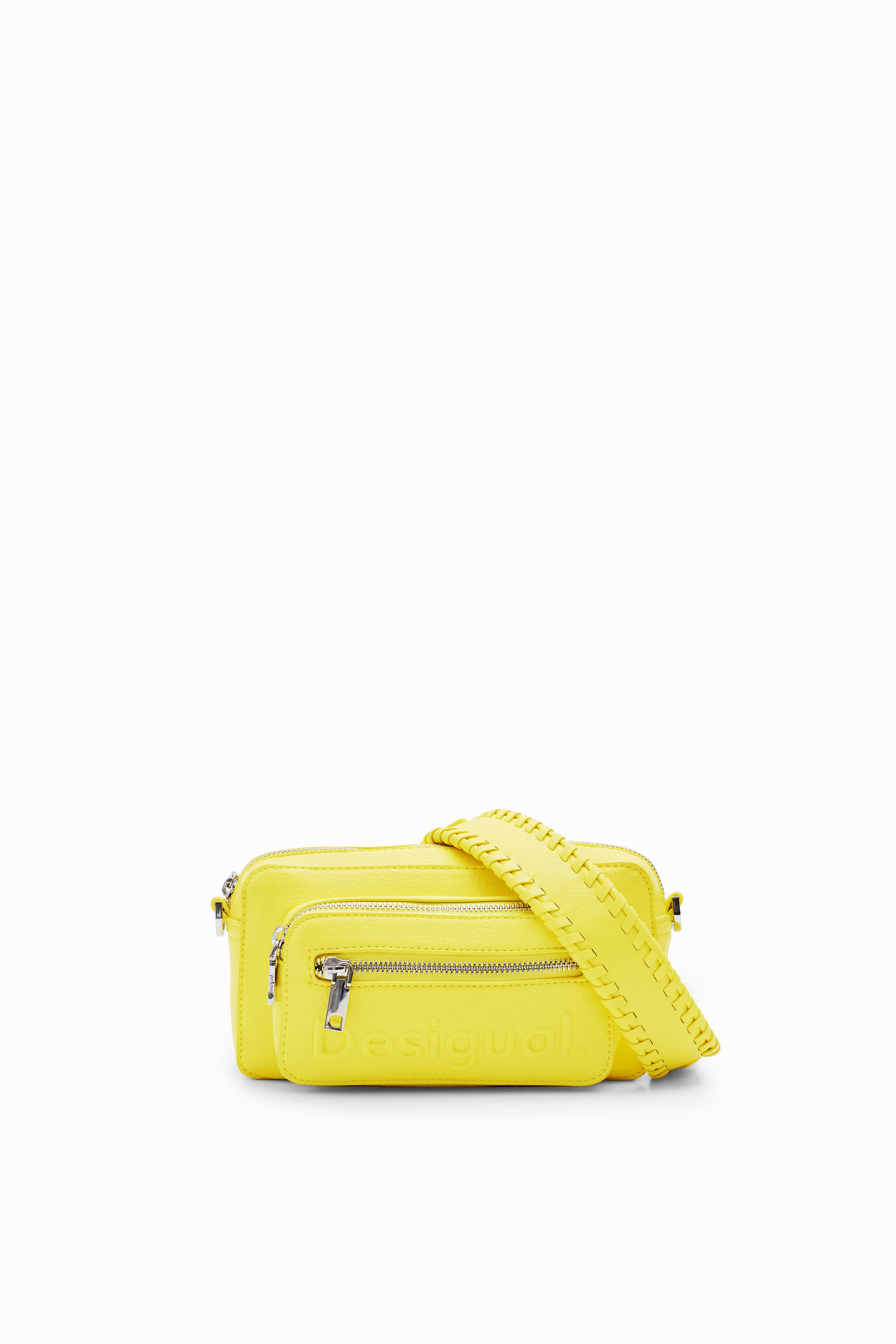 S logo crossbody bag - YELLOW - U