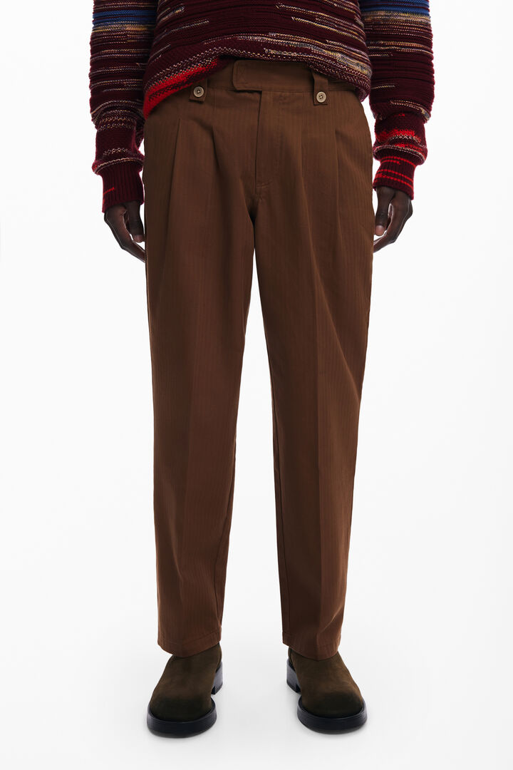 Pleated trousers | Desigual