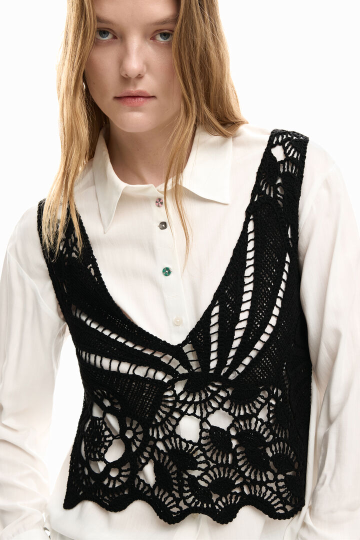 Chemise manches longues 2 en 1 | Desigual