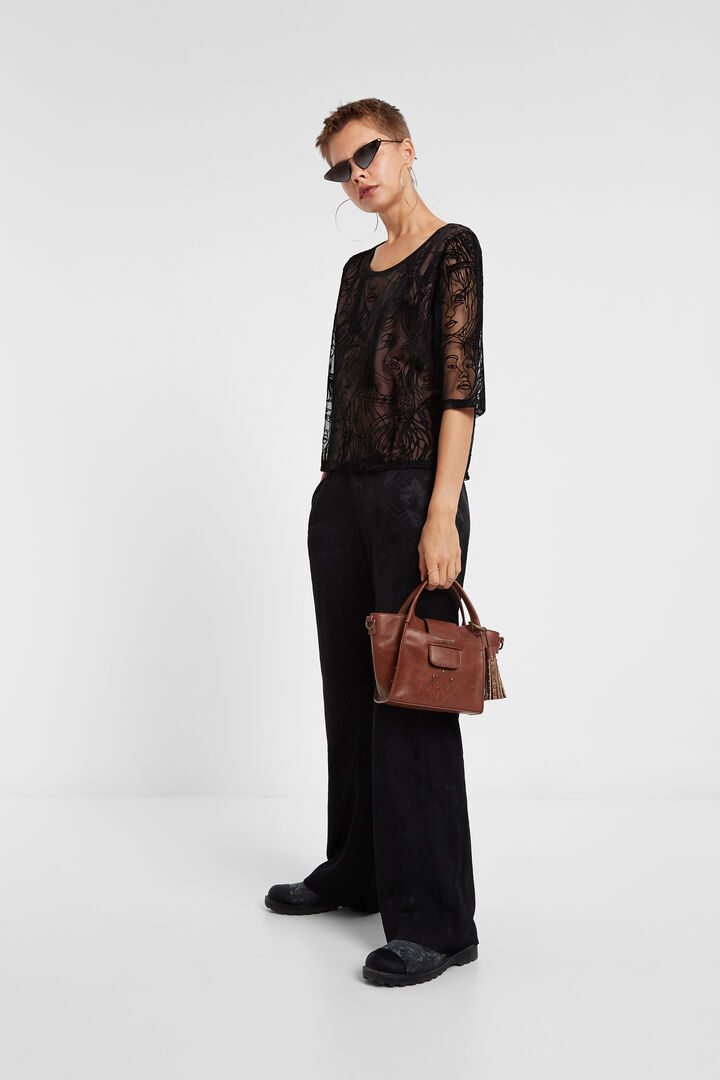 Mini synthetic leather bag | Desigual