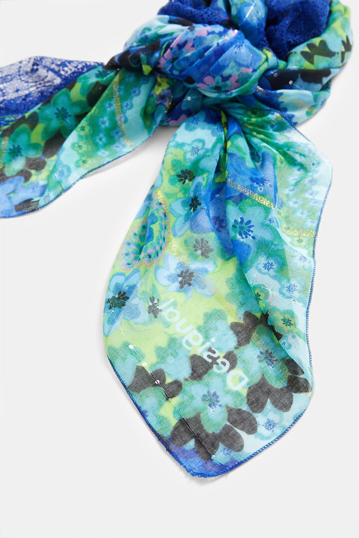 Rectangular galactic foulard | Desigual
