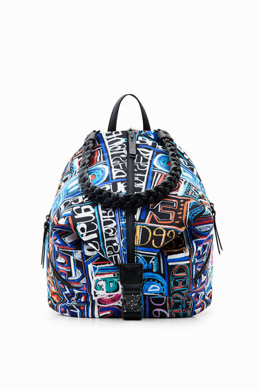 Midsize arty multi-position backpack | Desigual