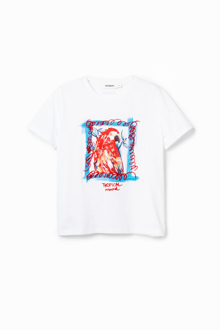 Tropical parrot T-shirt | Desigual