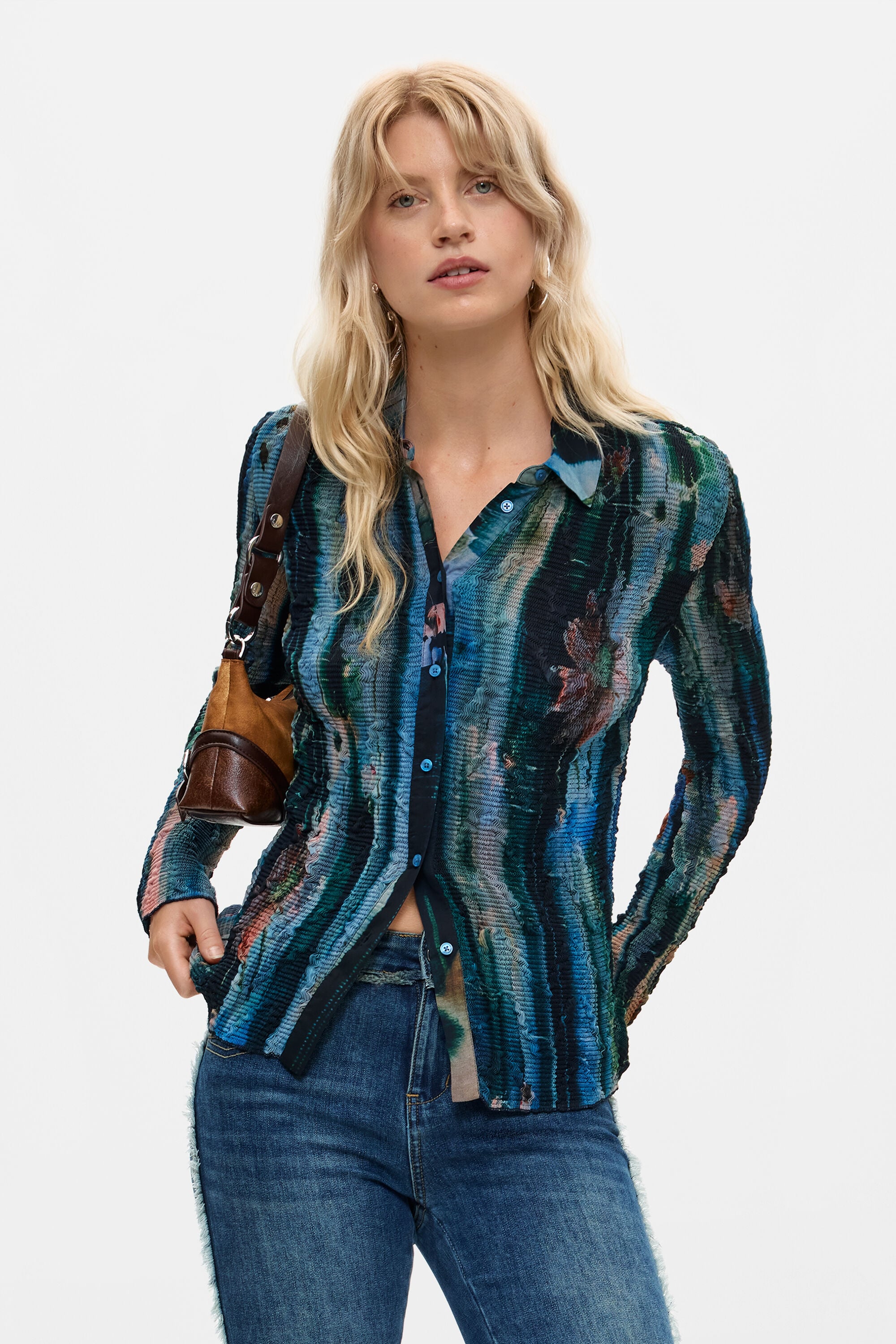 camisa estampada