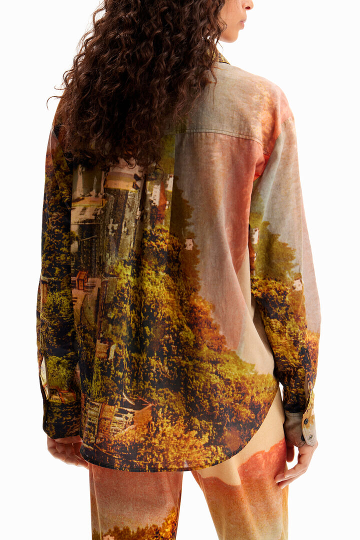 Chemise paysage M. Christian Lacroix | Desigual