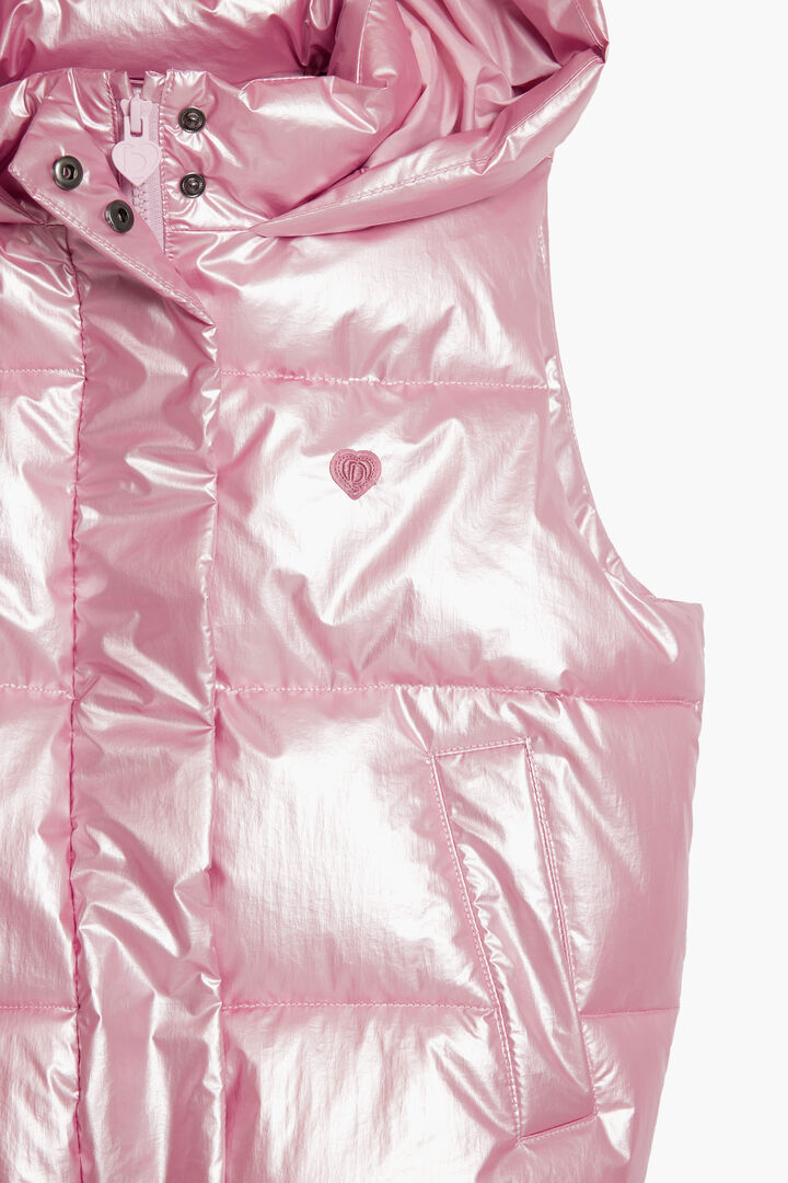 Armilla encoixinada metal·litzada | Desigual