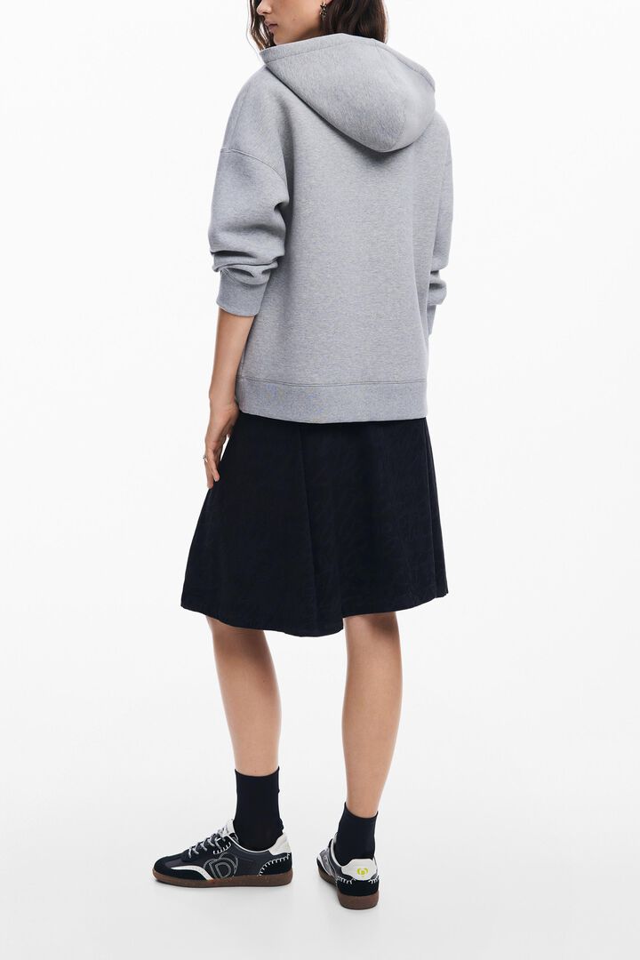 Printed zip-up sweatshirt M. Christian Lacroix | Desigual