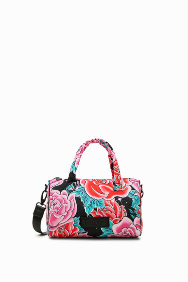 Mini briefcase small bag flowers | Desigual