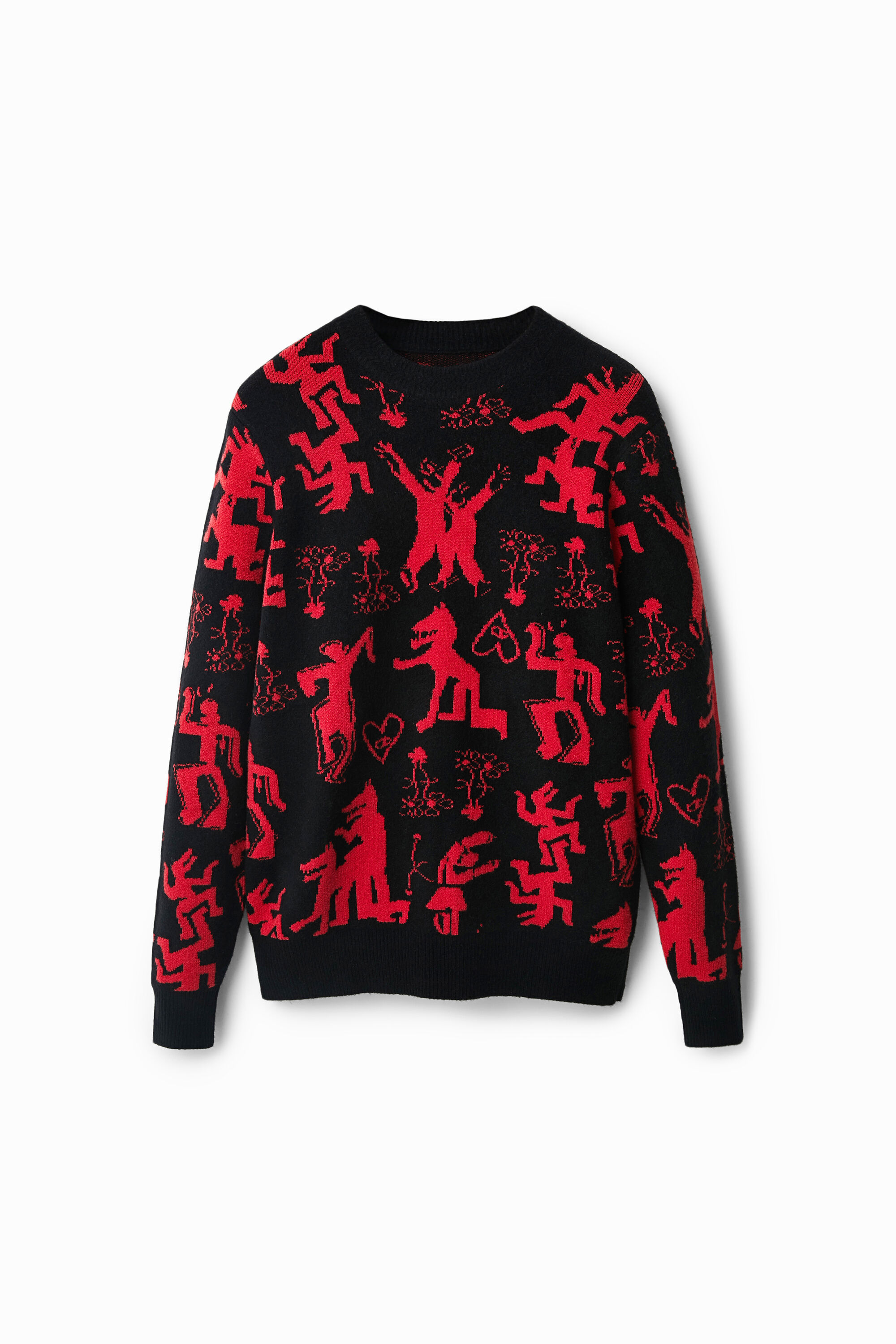 Pullover jacquard on sale