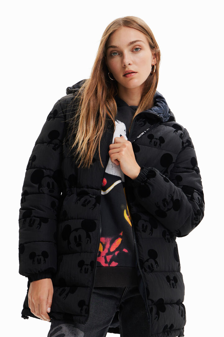 Abrigo padded Mickey Mouse | Desigual