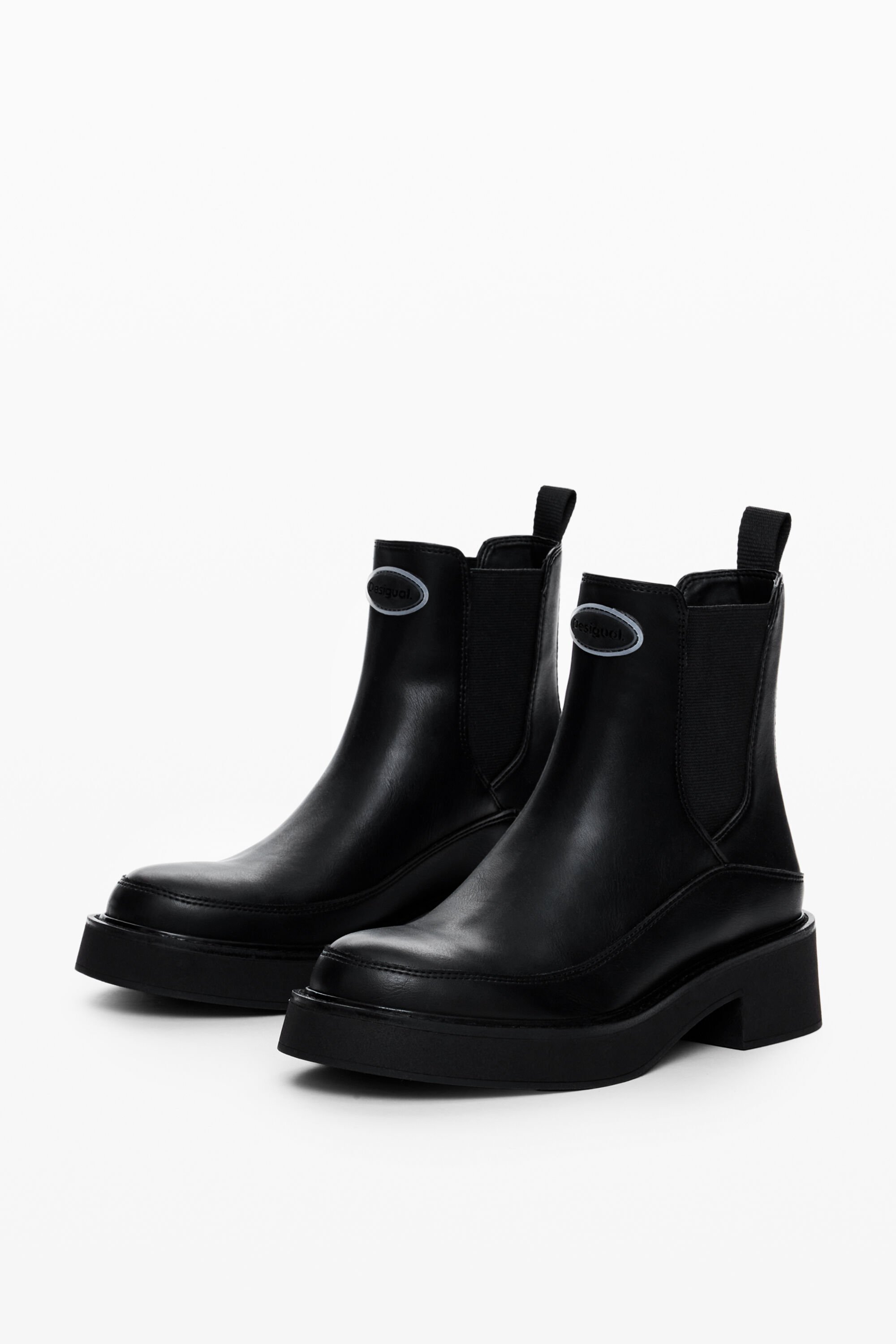 Bottine effet cuir pour femme I Desigual