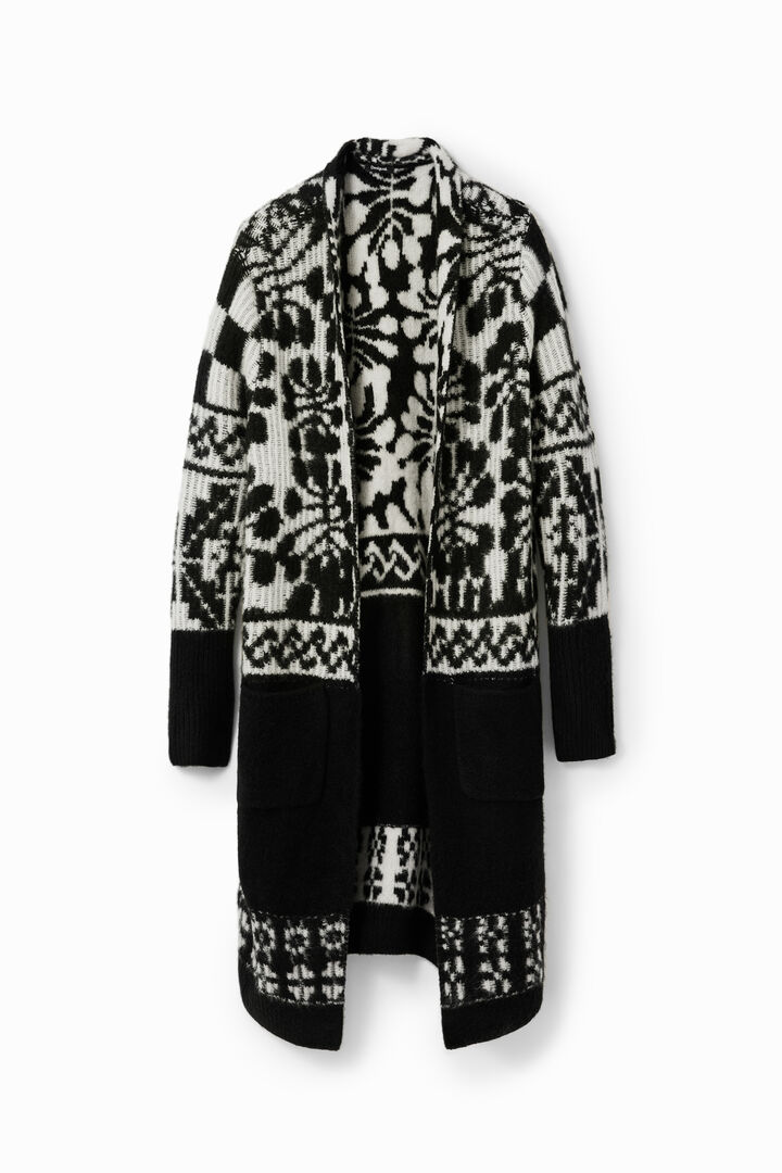 Cardigan long oversize M. Christian Lacroix