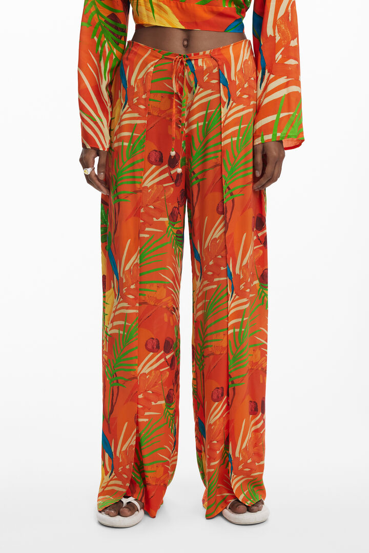 Wrap long pants | Desigual