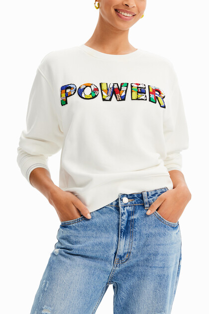 Sweat-shirt patch "Power"