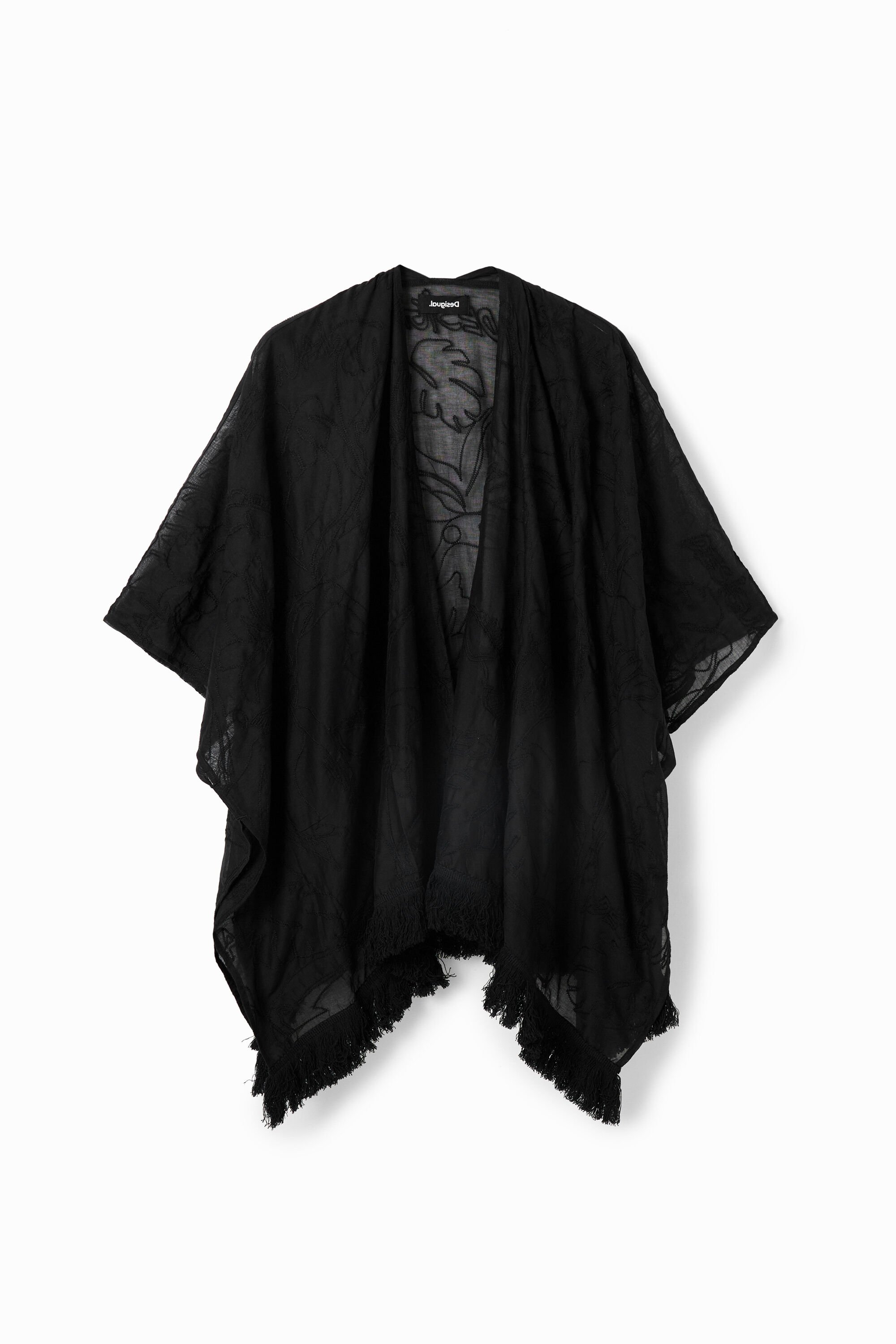 Korte geborduurde kaftan