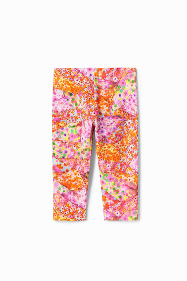 Leggings capri flores | Desigual