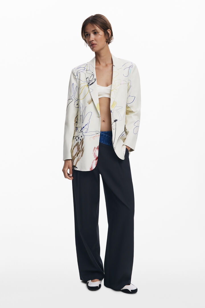 Blazer à motifs | Desigual