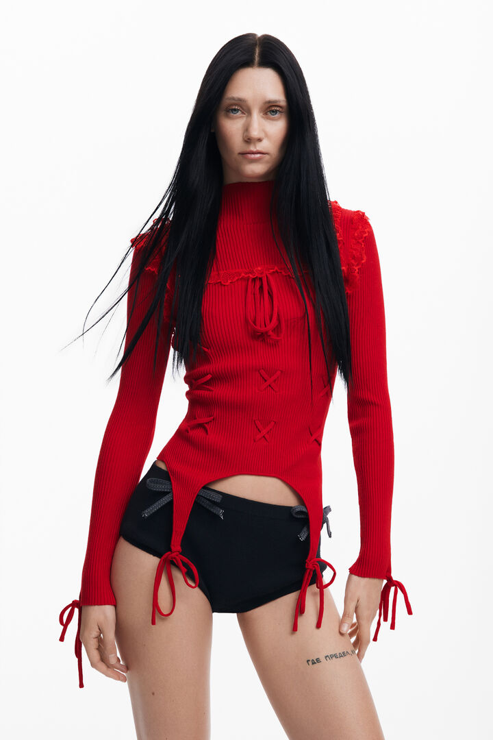 Queen María Escoté sweater | Desigual