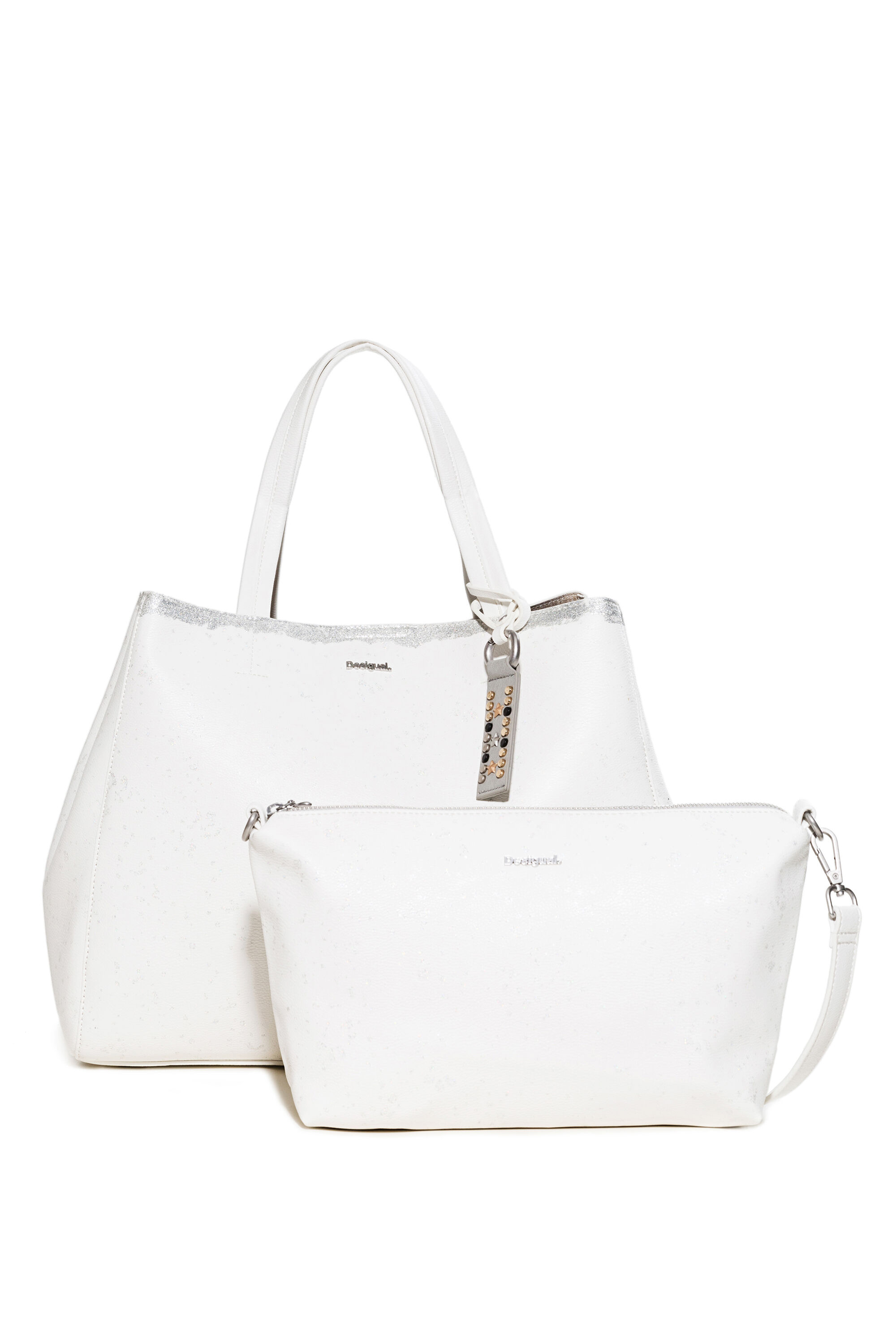 Desigual white bag store