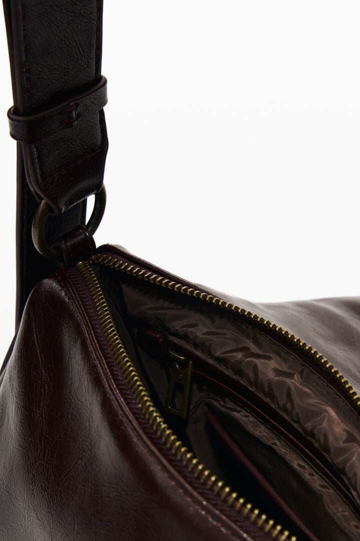 Small shiny crossbody bag | Desigual